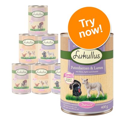 Lukullus Junior vegyes próbacsomag 6 x 400 g