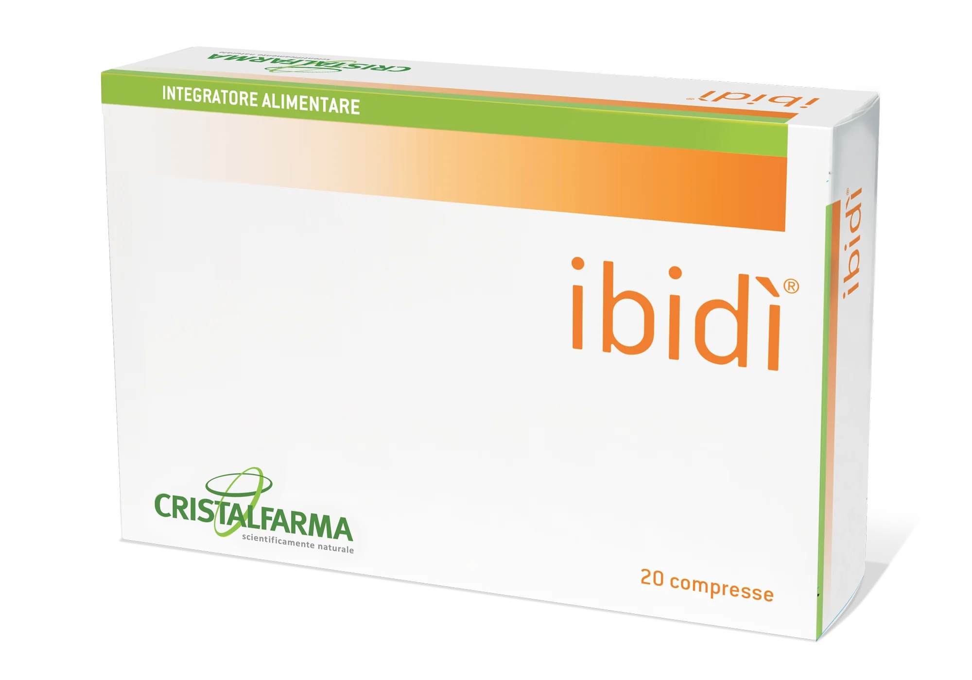 CRISTALFARMA Ibidi' Complemento alimenticio intestinal 20 comprimidos