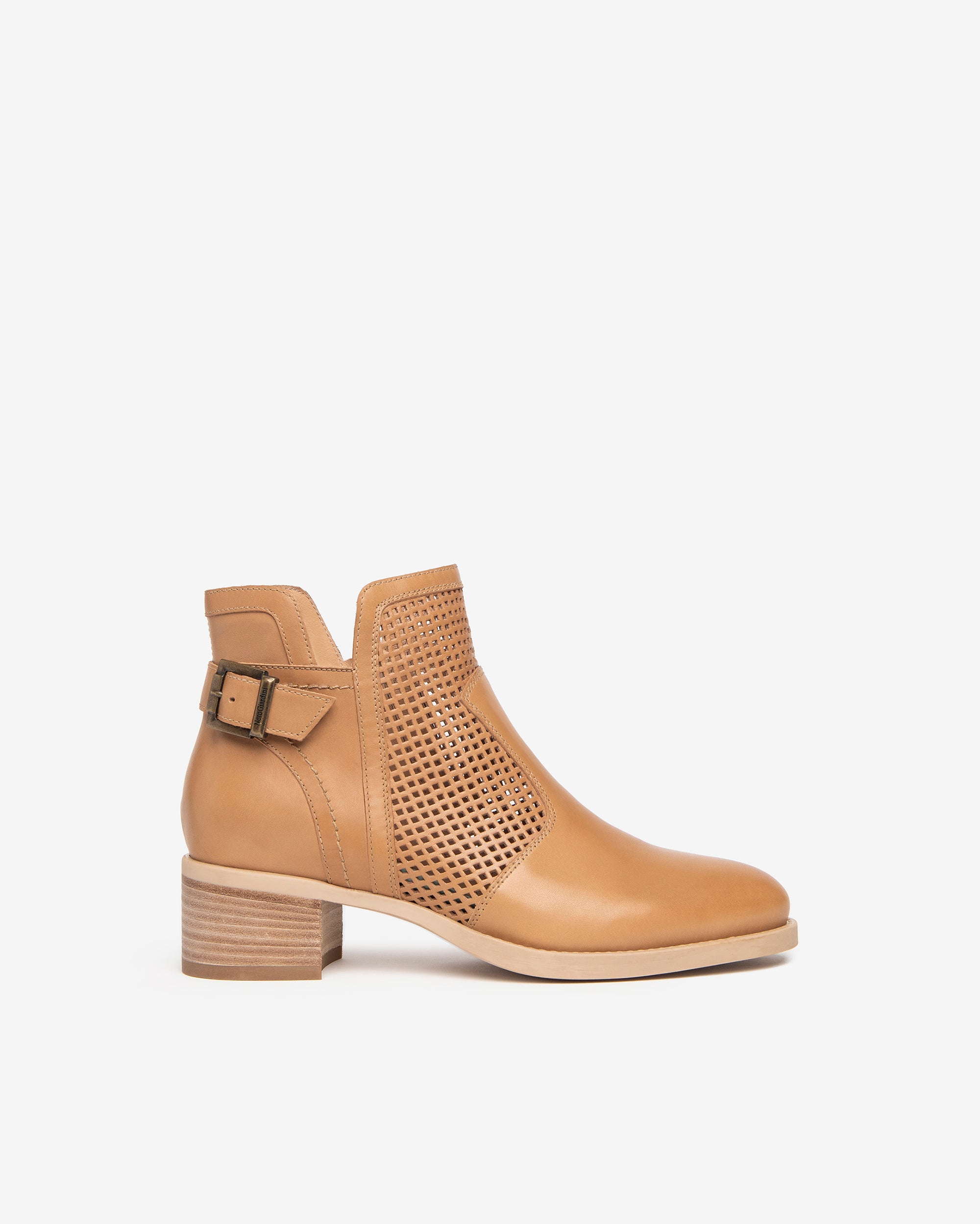  Damen-Ankle-Boots aus Leder