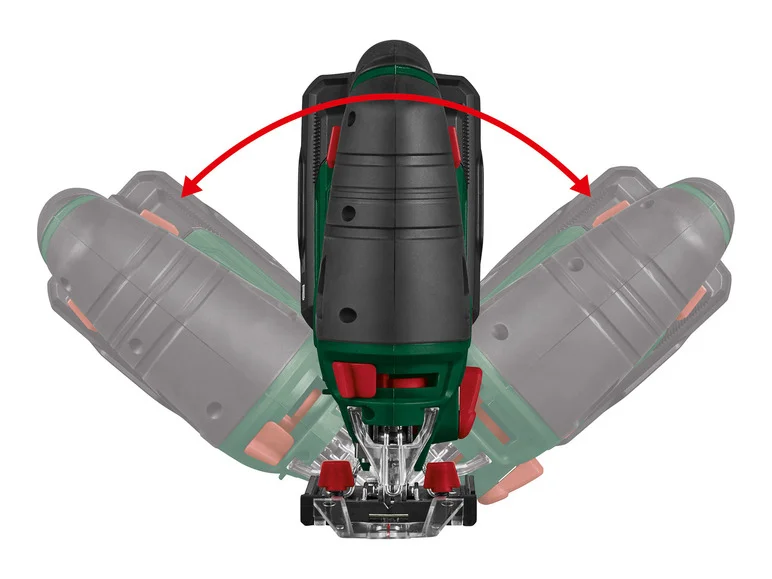 Serra tico-tico pendular sem fio PARKSIDE® PSTDA 20-Li C3, 20 V