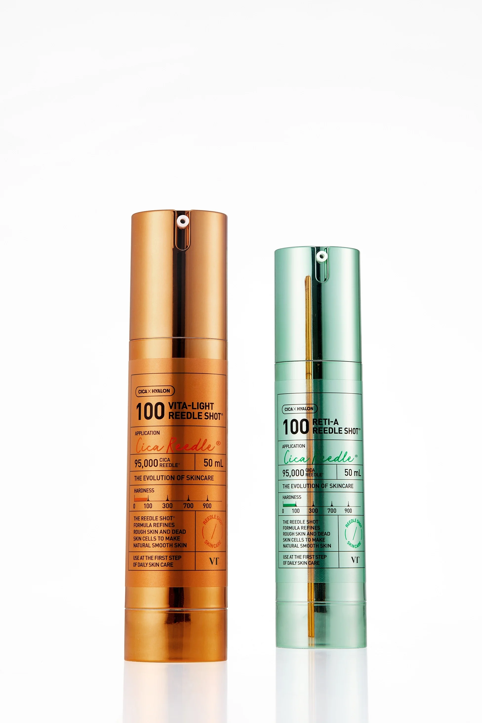 Viso VITA-LIGHT REEDLE SHOT 100 - Siero viso illuminante, Tratt.viso notte illuminante