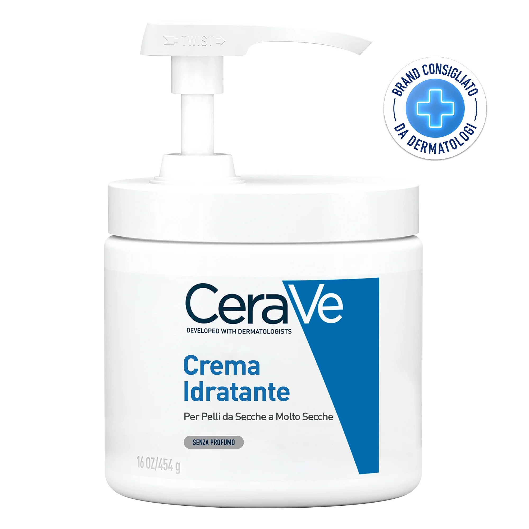 CERAVE Hydraterende Bodycrème met dispenser 454 g Voor een zeer droge huid