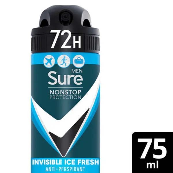 Deodorante antitraspirante Sure Men Invisible Ice Fresh 75ml
