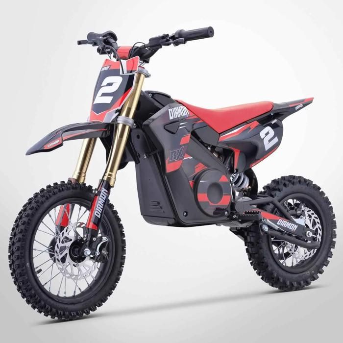 Moto Enfant Électrique 1300W / Moto cross ORION 1300W / 12/10 / Édition 2021 / Rouge