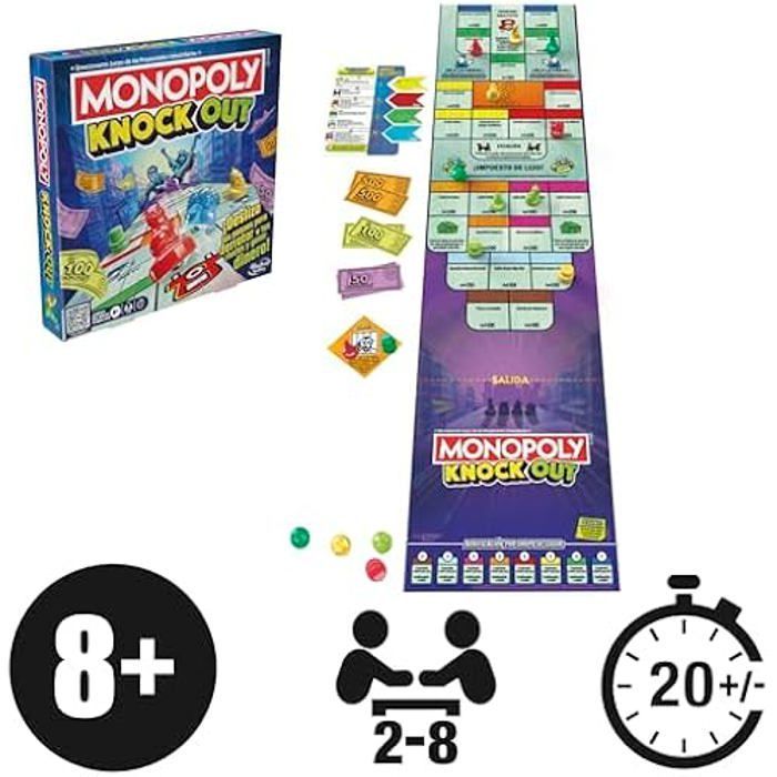Monopoly Knockout – Familienspiel
