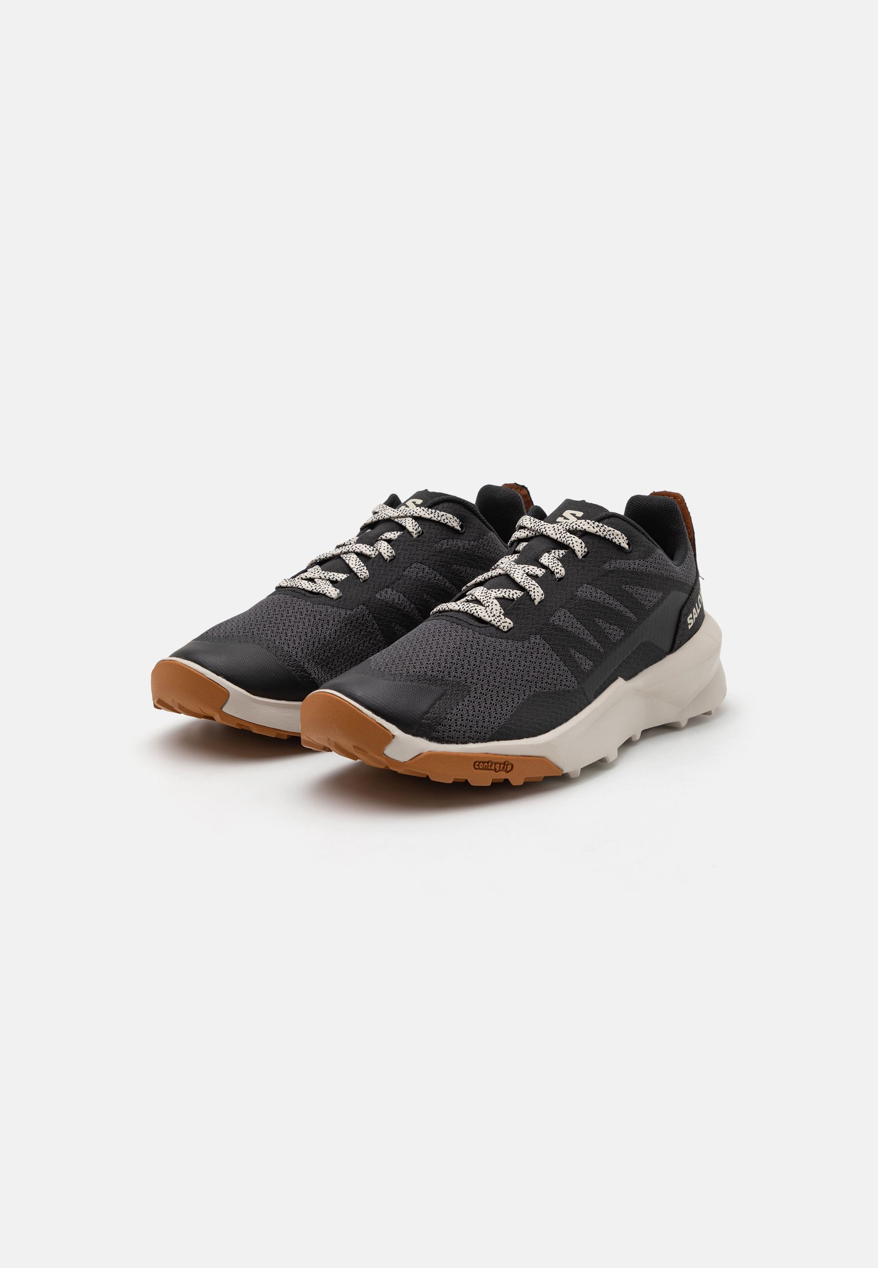 Salomon PATROL UNISEX - Wandelschoenen - asfalt/regenachtige dag/pecanbruin