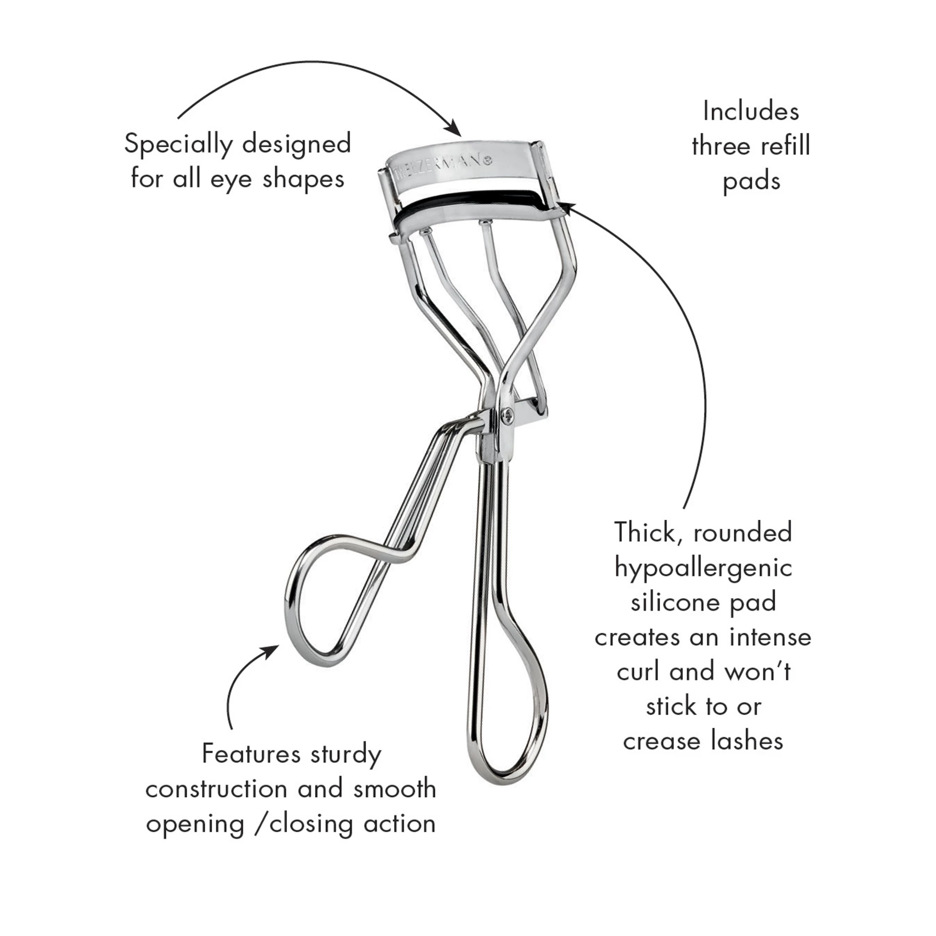 Curvador de cílios clássico - Tweezerman