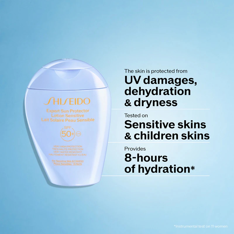 Шисеидо Експерт Сунц Протектор Лосион Сенситиве SPF50+ заштитно млеко за осетљиву кожу