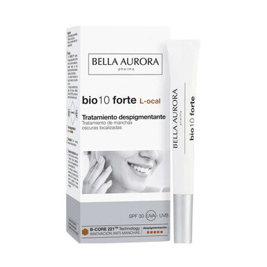Bella Aurora Bio10 Forte lokalisert depigmenteringsbehandlingskrem for lokaliserte kviser 9 ml 9 ml