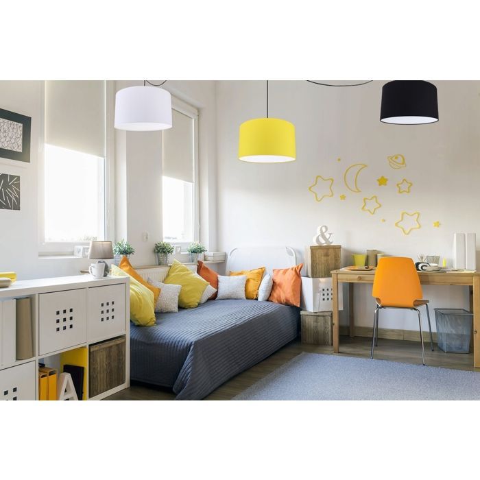 Cilindervormige lampenkap - Light-Home - Matero 2170/35 - 13 kleuren - Stof en metaal