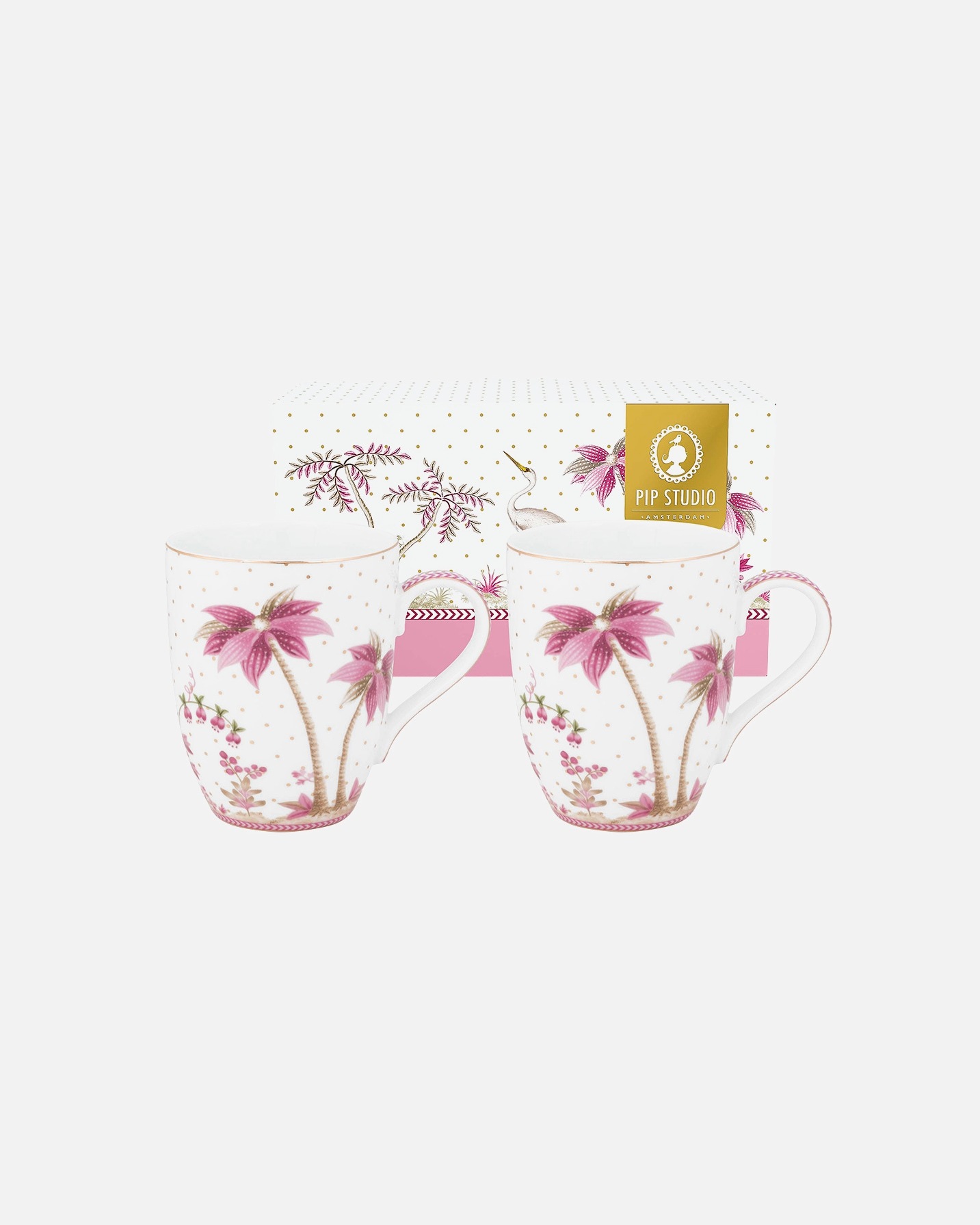 PIP Studio šolja „Jolie Heron“, set od 2 – 1 komad