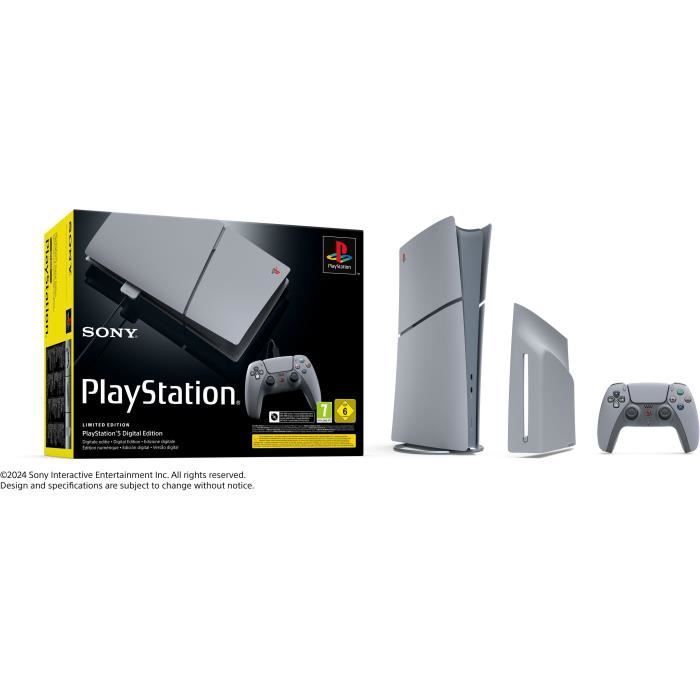 Console PlayStation 5 (modèle slim) - Version Numérique 30 ans - Édition Limitée 30ème anniversaire