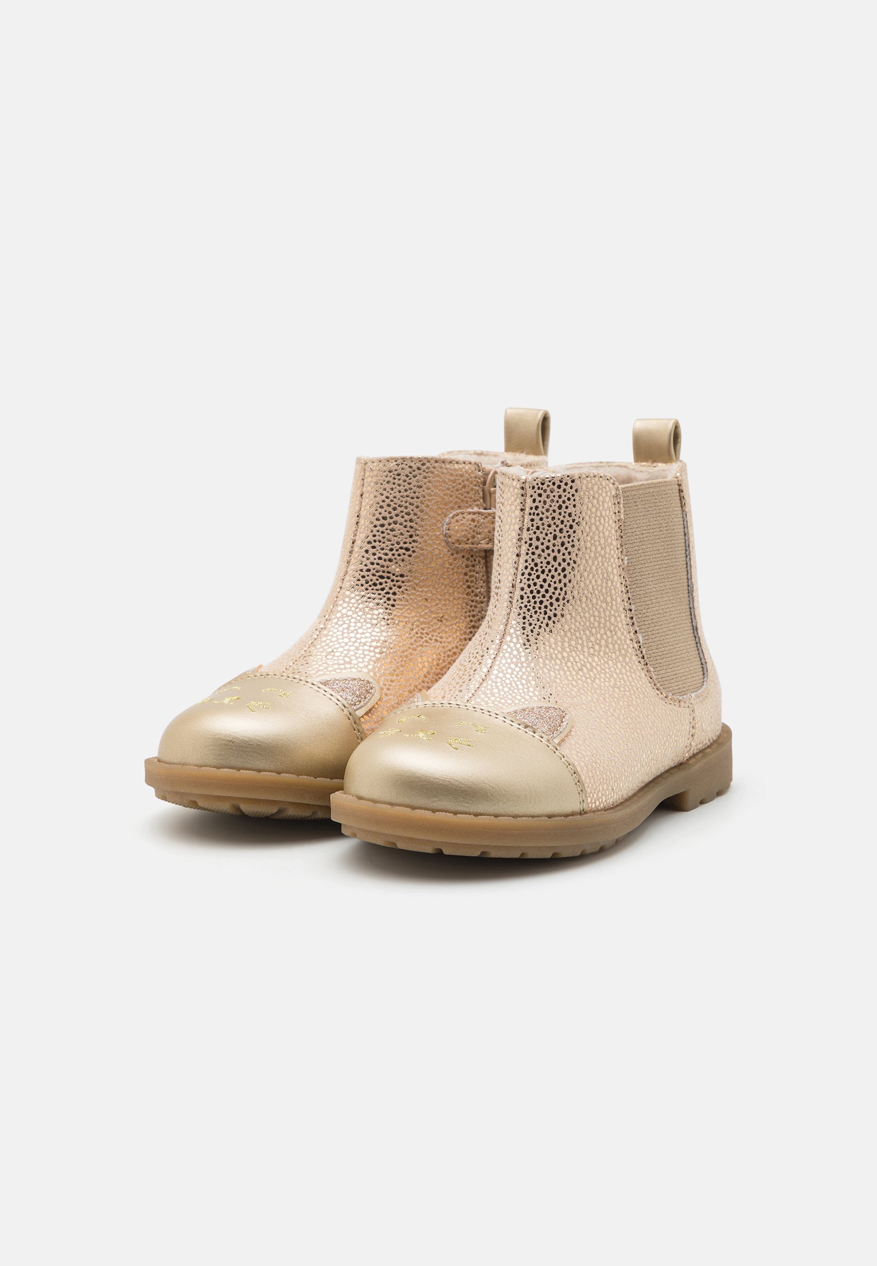 Friboo Classic enkellaarsjes - goud