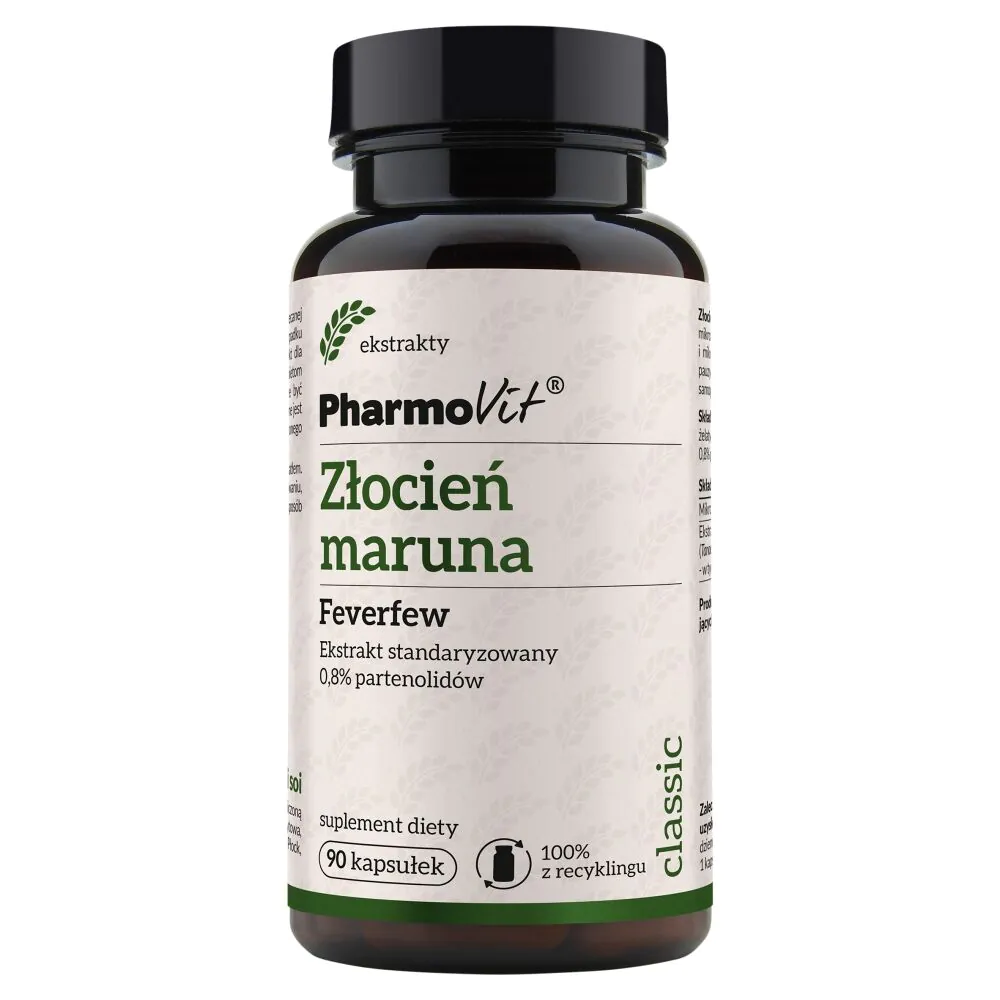 PharmoVit Classic Złocień maruna Feverfew Kapsułki