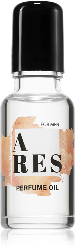 Óleo perfumado com feromônios naturais Ares Secret Play.