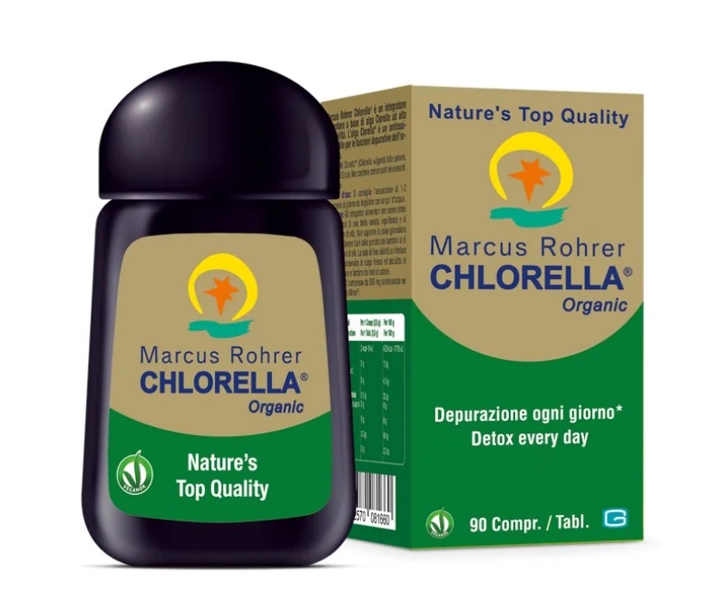 MARCUS ROHRER Marcus Rohrer Chlorella Organic 90 tabletten Voedingssupplement met reinigende werking