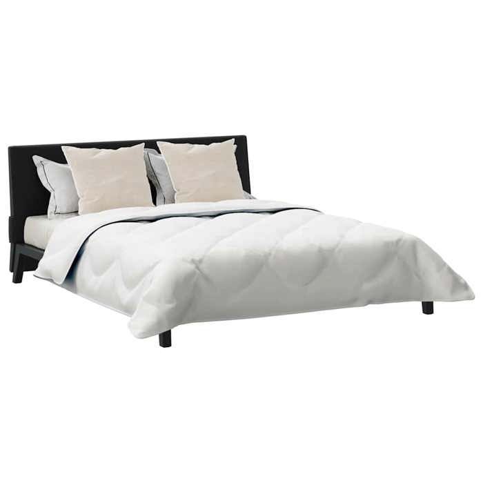 vidaXL Edredón individual de verano con almohada, 3 piezas, microfibra blanca, juego de edredón ligero, manta rectangular 3377275