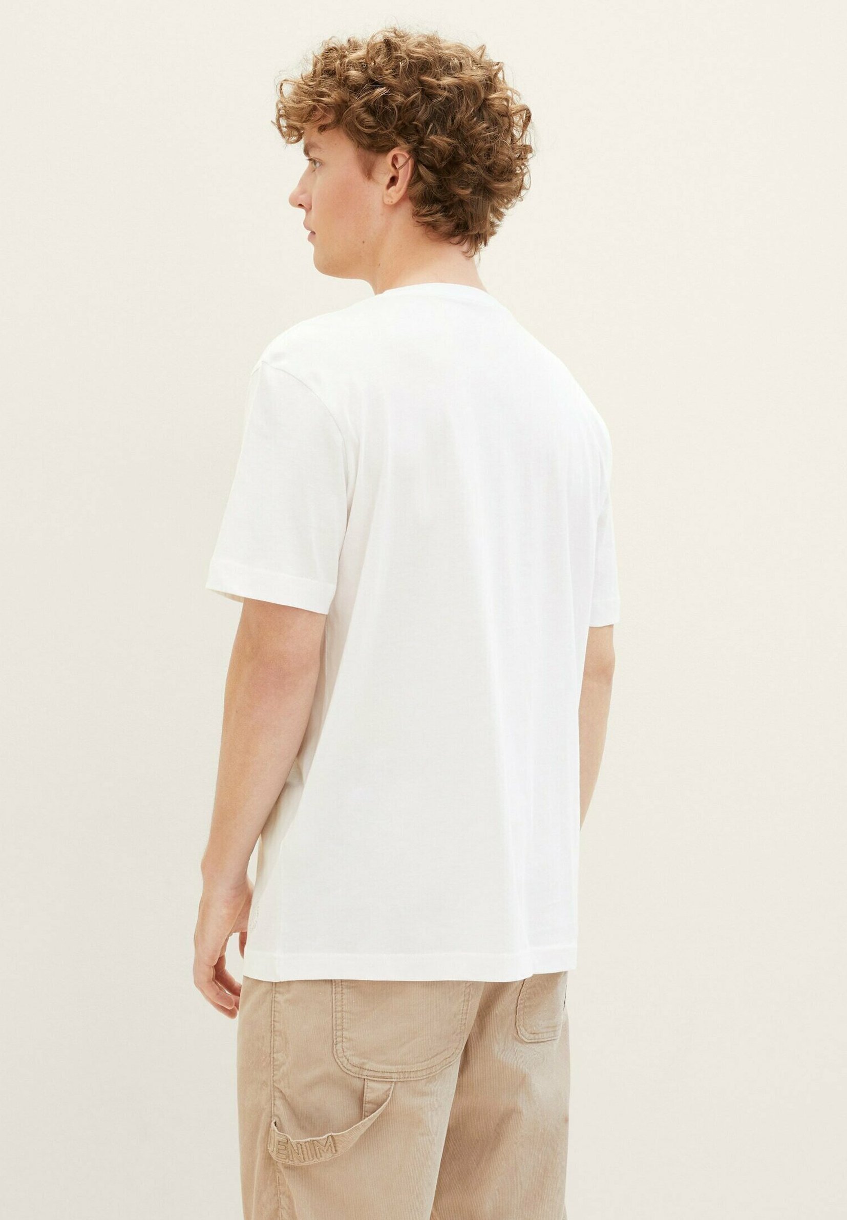 TOM TAILOR 4-PACK T-SHIRTS - Basic T-shirt - wit