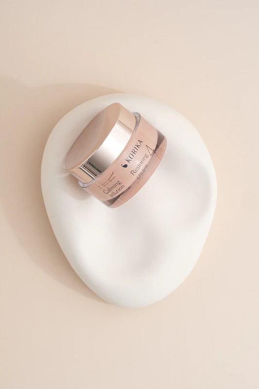 KORIKA HI-TECH LIPOSOME Solução calmante Creme restaurador Creme nutritivo e suavizante