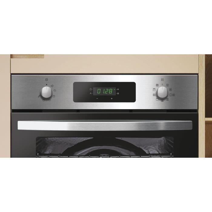Pack integrable CANDY: Horno pirolítico FICD X676 + Placa de inducción CI642CBB/1
