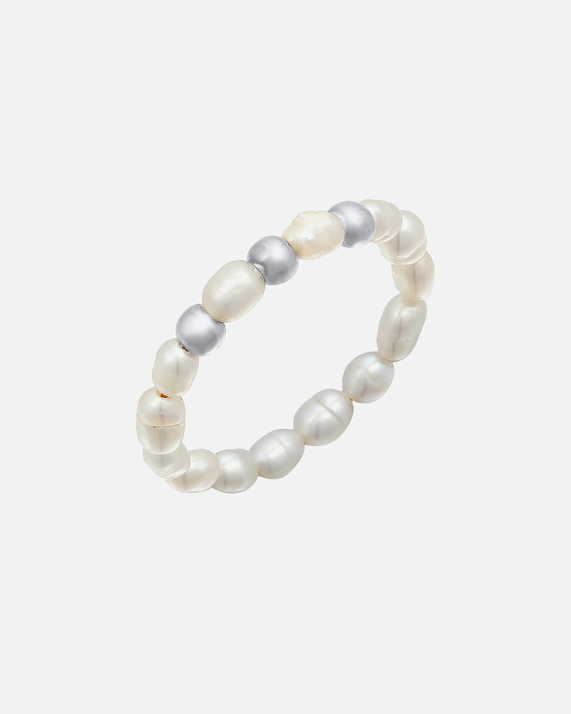 Elli Femmes Beads Tendance avec Perles de Culture d'Eau Douce en argent sterling 925 plaqué or