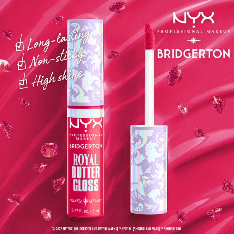 NYX Professional Makeup Bridgerton Royal Treasures rtěnka do ust