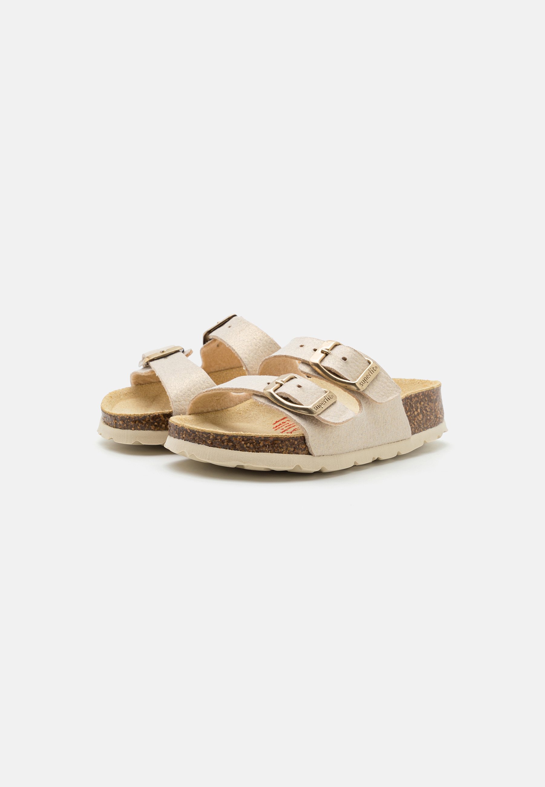 Superfit slippers met voetbed - muiltjes - goud