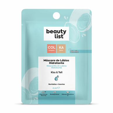 Beauty List Kiss & Tell kosteuttava huulinaamio 1 kpl 1 kpl
