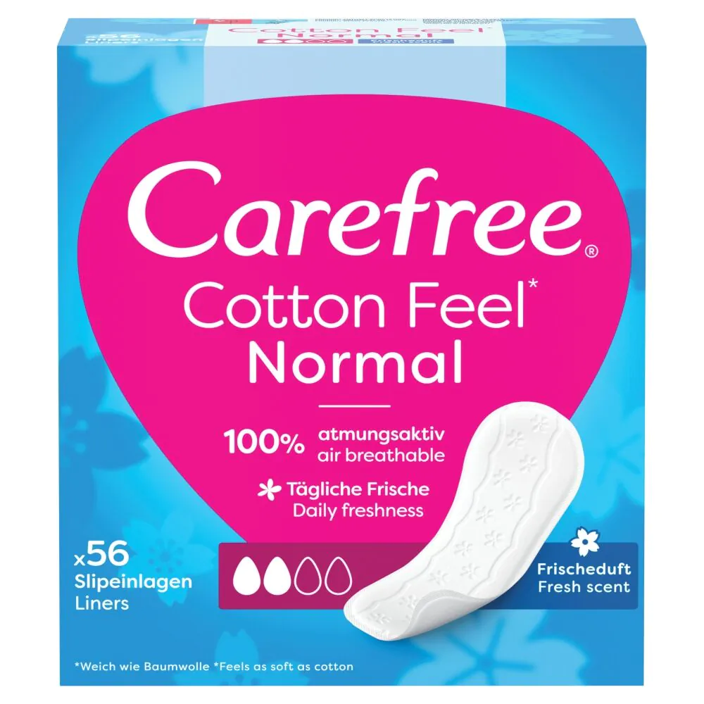 Carefree Cotton Fresh Wkładki Higieniczne