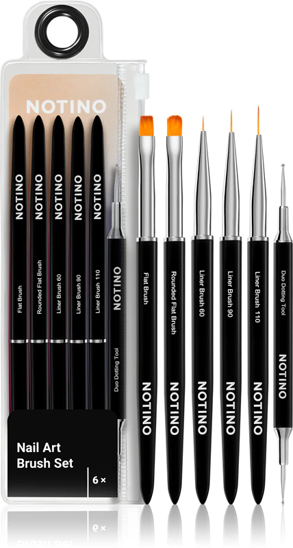 Conjunto de pincéis para nail art Notino Nail Tools