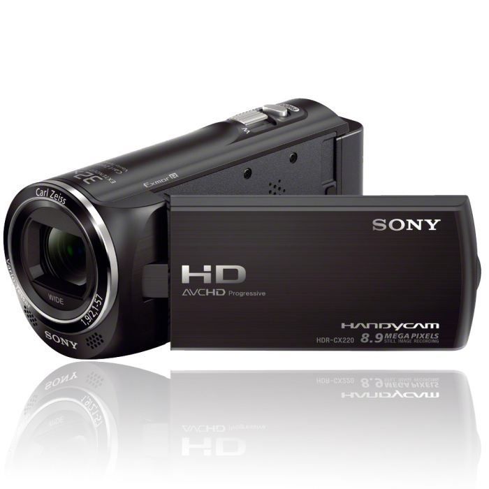Videocámara SONY HDR-CX220 Full HD 1080p con zoom de 27x