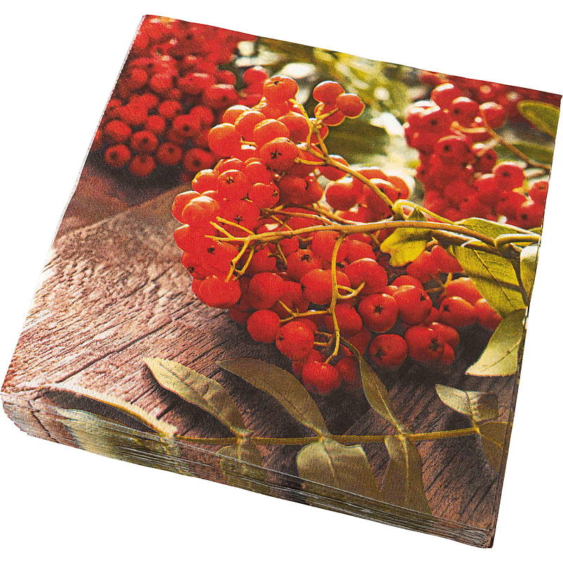 Vie Eco Servetten, 20 stuks, 33x33 cm, Herfst