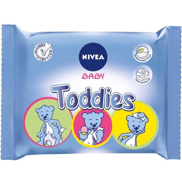 NIVEA BABY Lingettes multi-usages Toddies 60 pièces