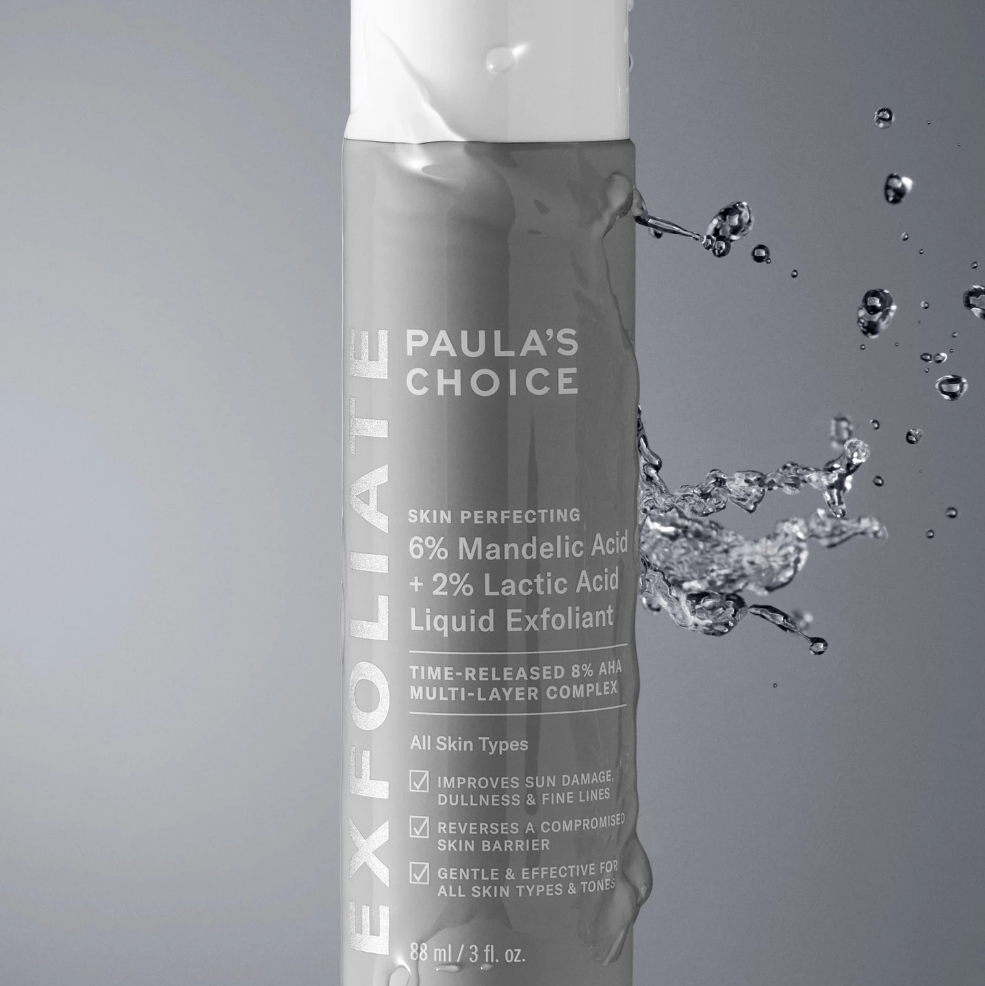 Exfoliant lichid Skin Perfecting 6% acid mandelic + 2% acid lactic 88 ml - Paula's Choice