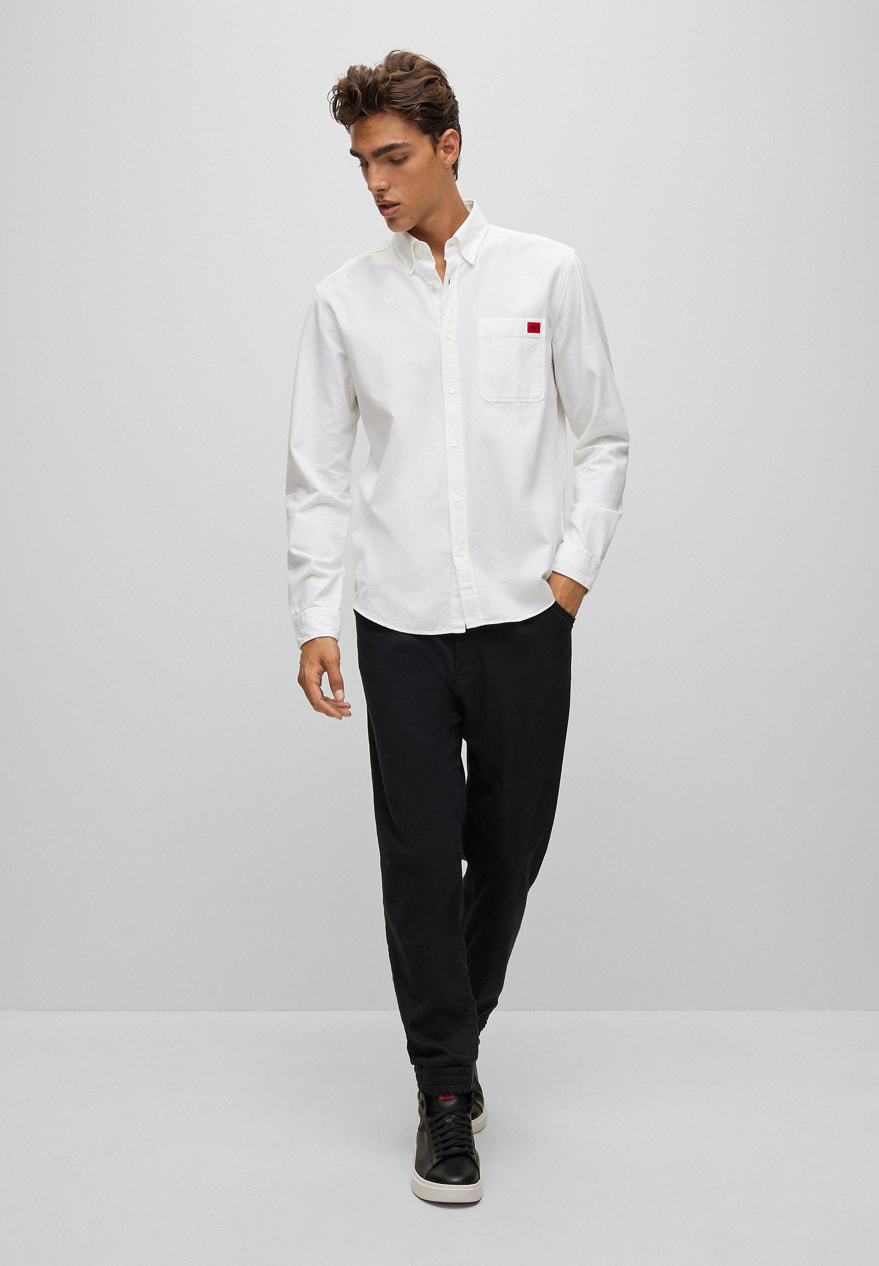 HUGO EVITO - Shirt - open wit