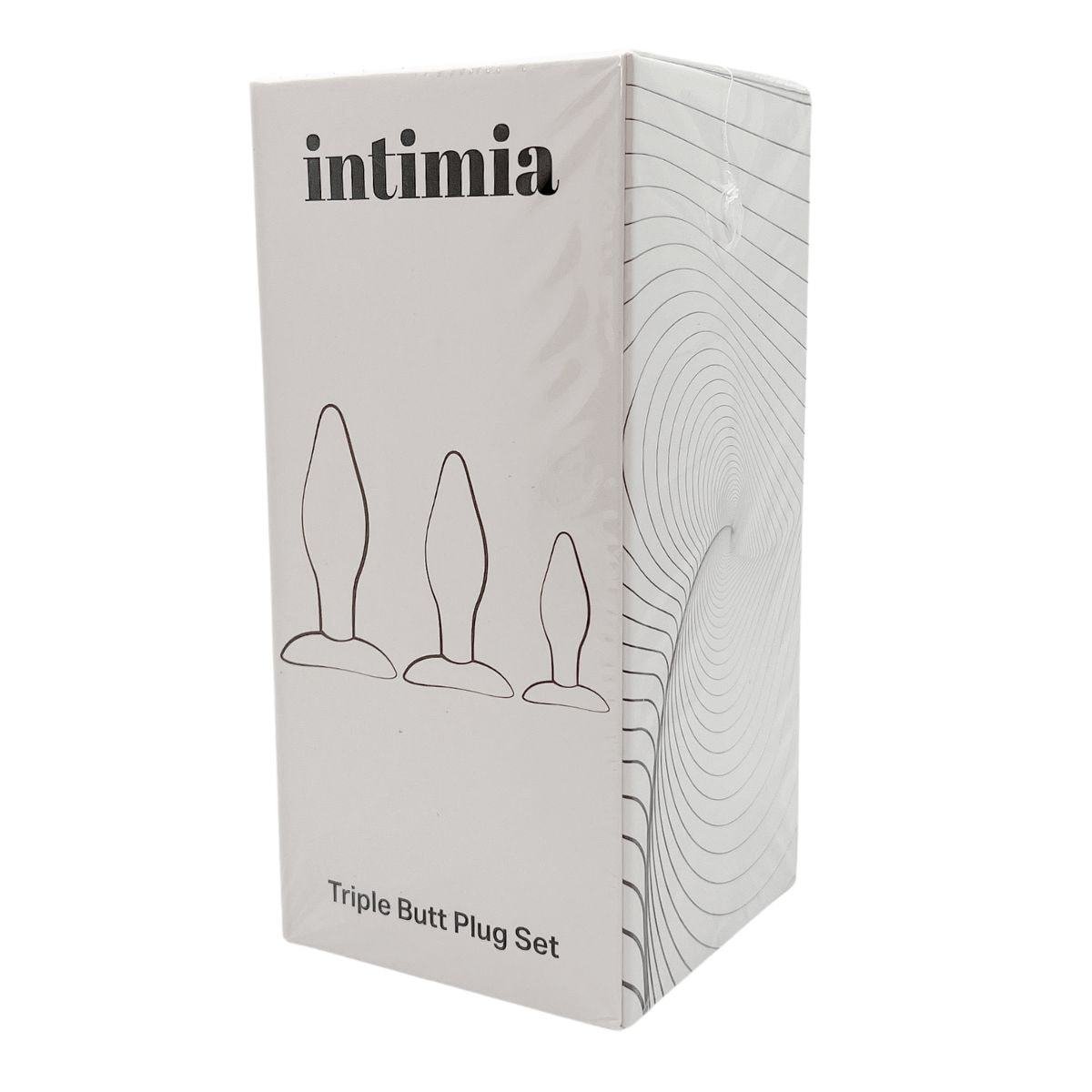 Intima Loveball Dreifach-Buttplug-Set – Schwarz