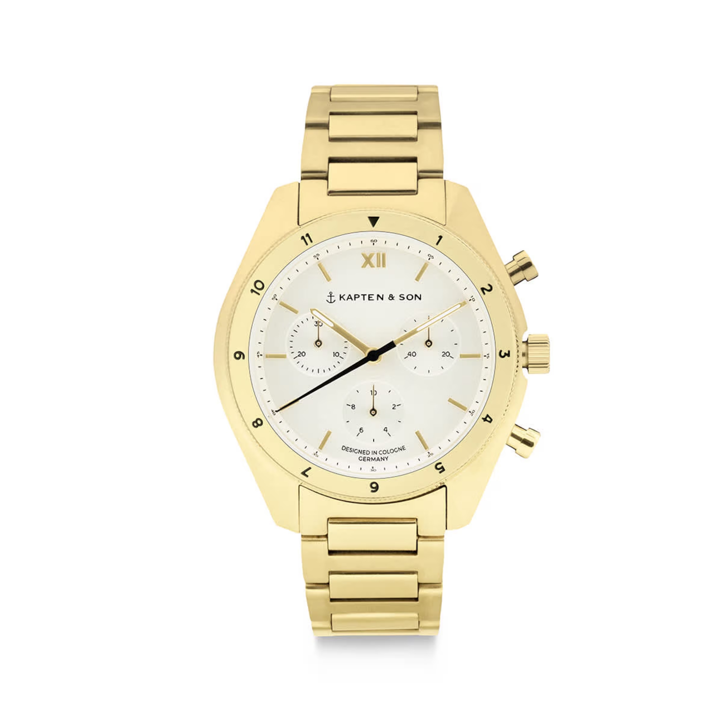 Rise Small Gold Steel