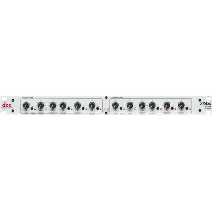 Crossover estéreo DBX 234XS - Crossover activo estéreo de 2/3 vías o mono de 4 vías - Marca DBX