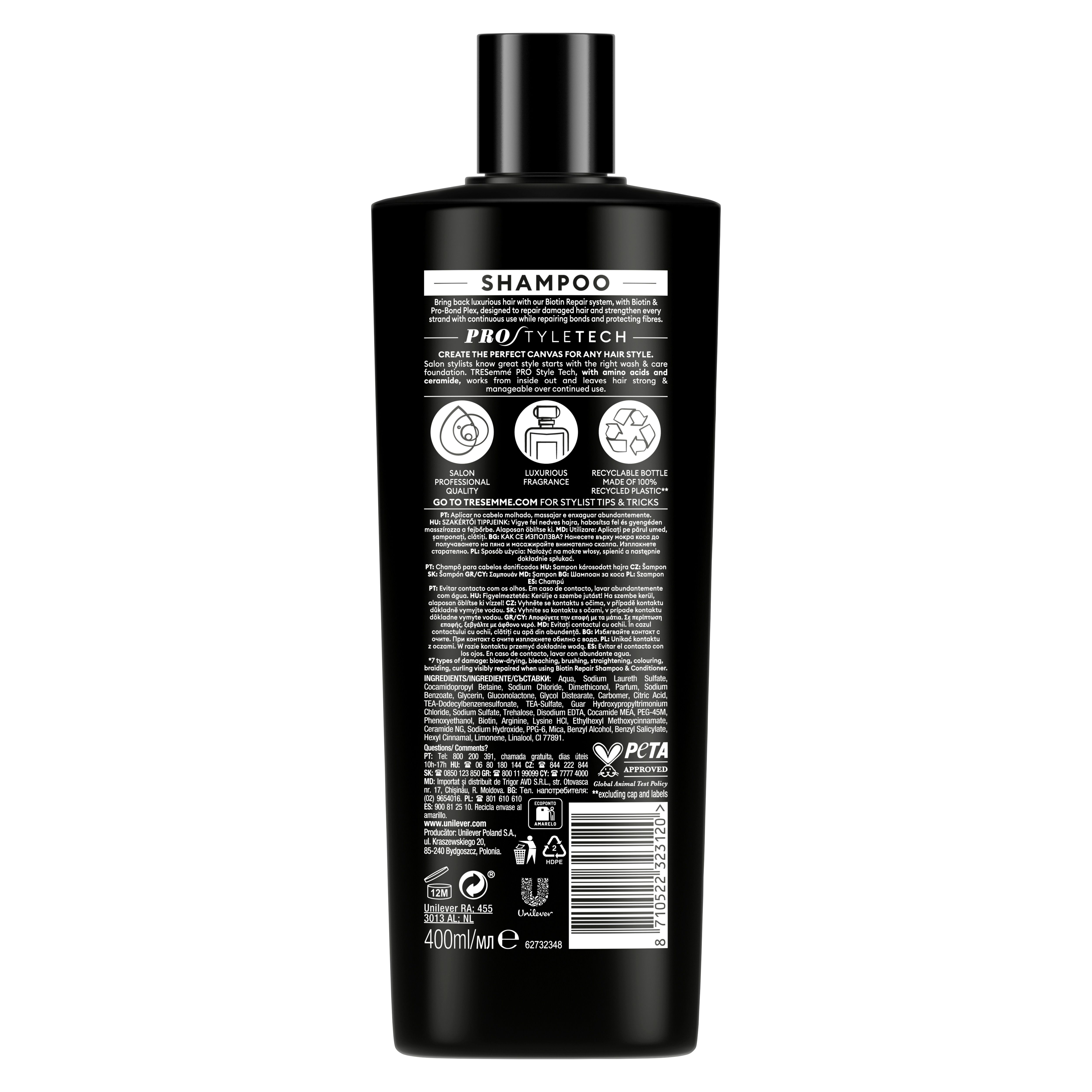 Šampon za jačanje i obnovu Šamponi za salone
