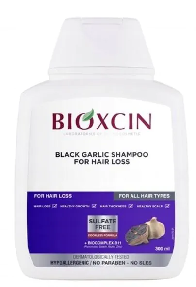 Bioxcin Classic Szampon do włosów Czarny czosnek
