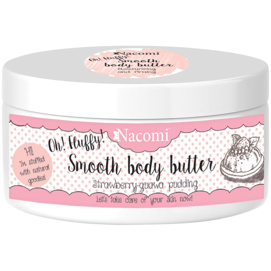 Nacomi Body Butter 100g Jordbær-guava budding