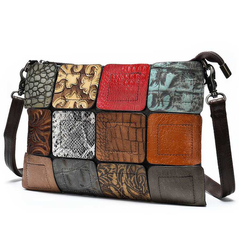 borsa a tracolla da donna in pelle originale patchwork borsa a tracolla da donna borsa a tracolla da donna borsa firmata per ragazze