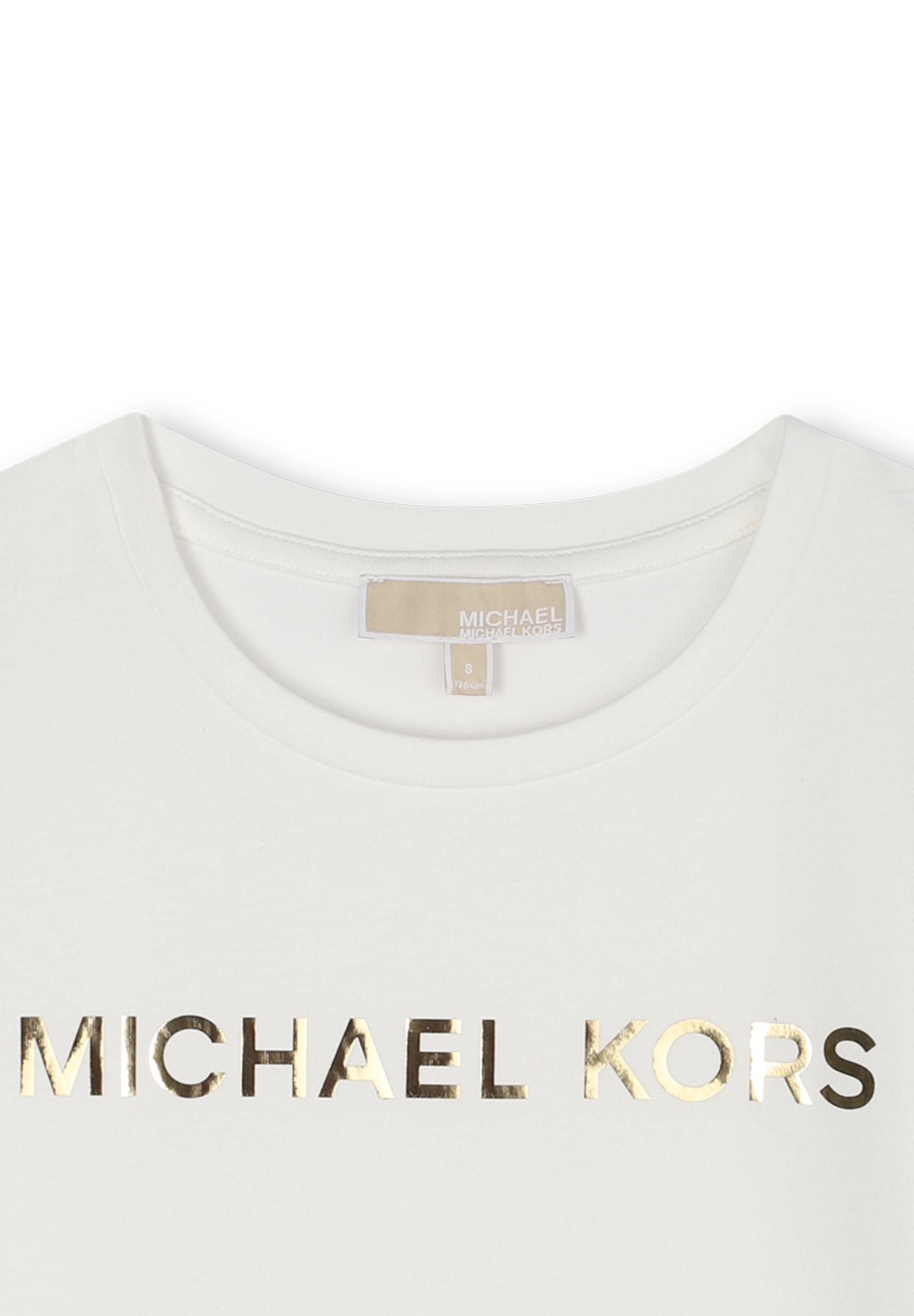 Michael Kors Kids SHORT SLEEVES - Tricou cu imprimeu - offwhite