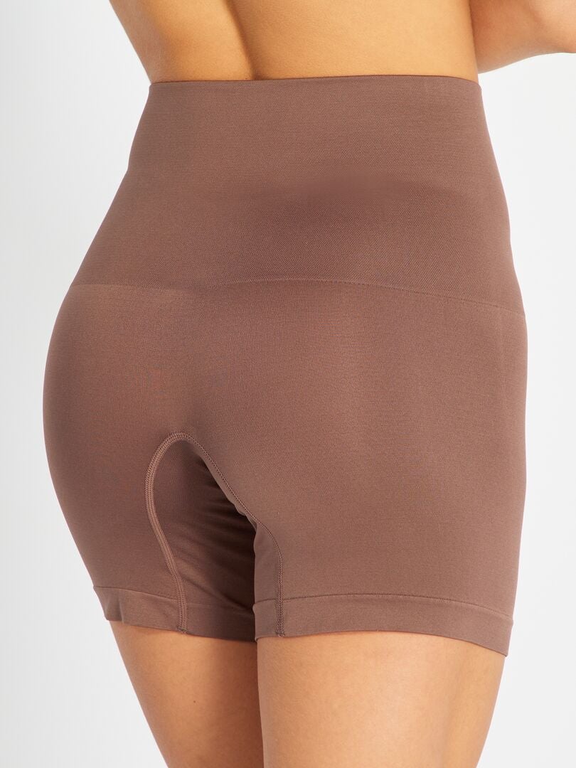 Microfiber culottes - bruin