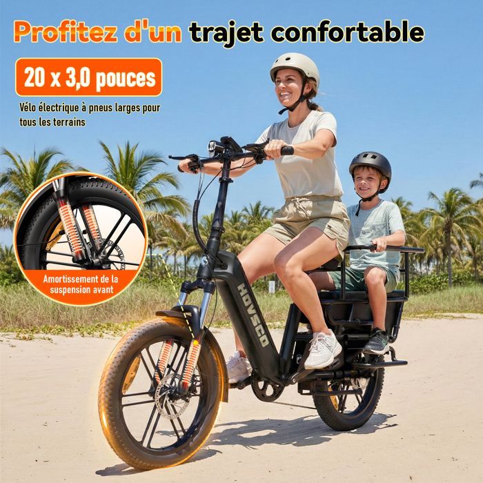 HOVSCO HovCart Vélo Électrique 20
