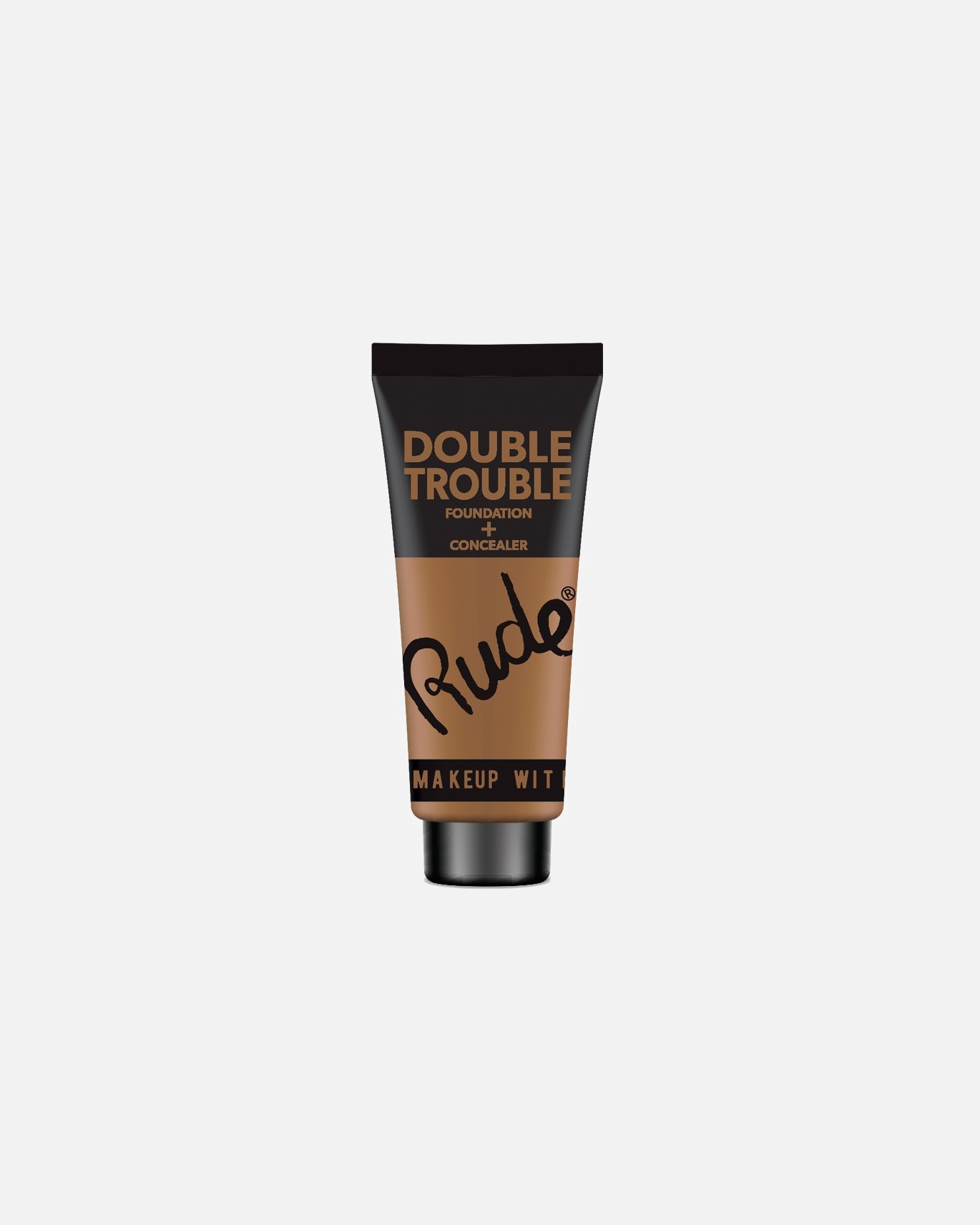 Rude Cosmetics RUDE DOUBLE TROUBLE Foundation + Concealer - Natural