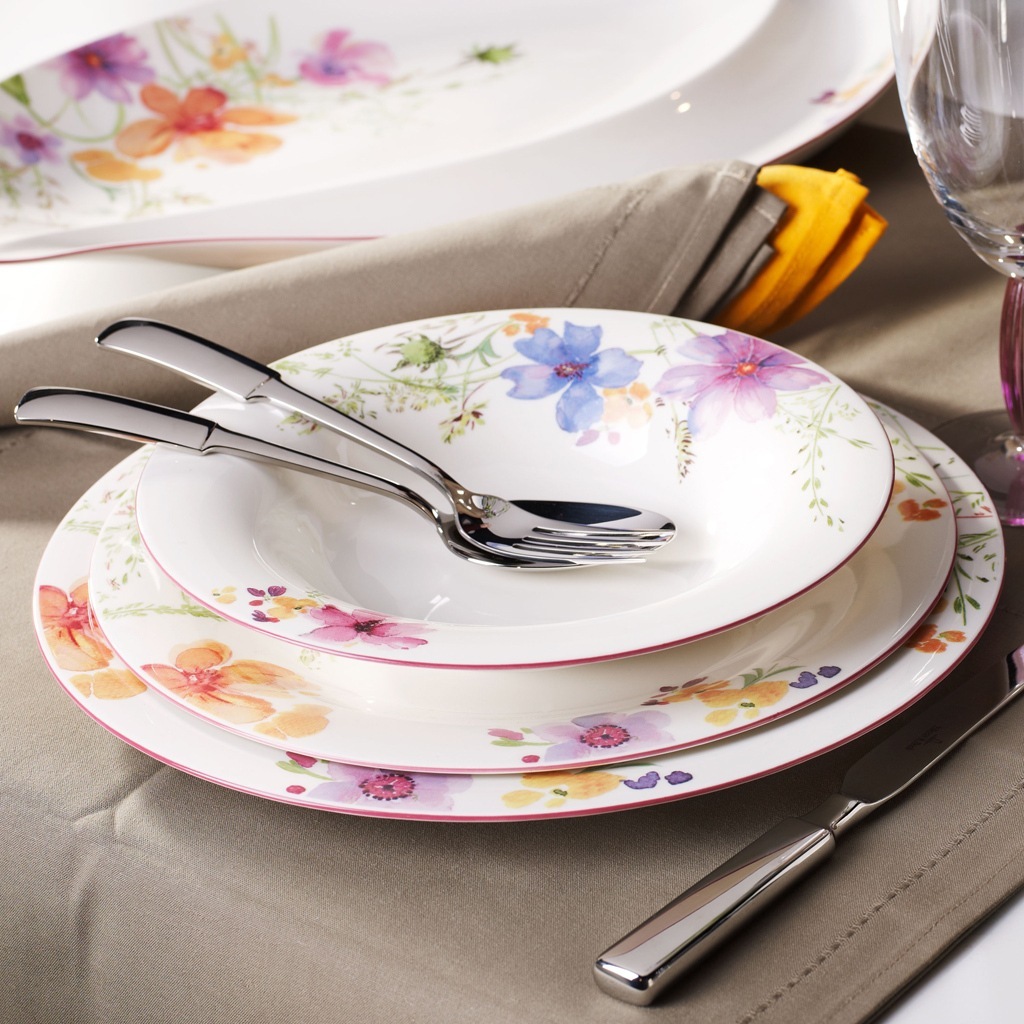 Villeroy & Boch vakariņu šķīvis Mariefleur Basic - 1 gab