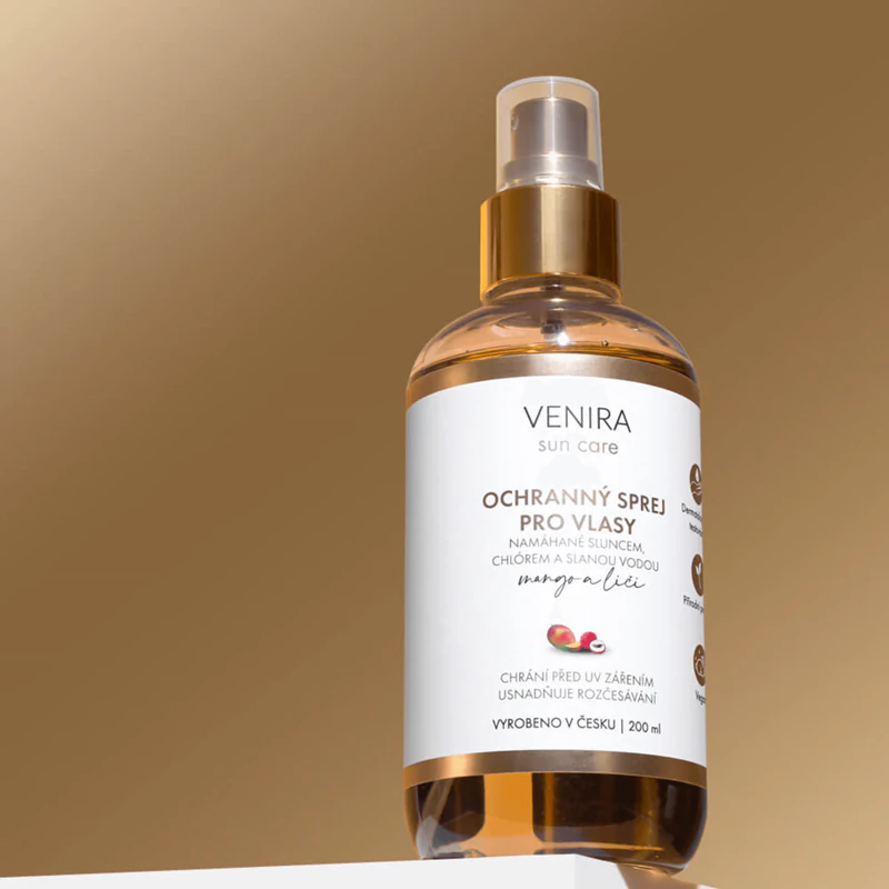 Venira Protective Hair Spray ochranný sprej na vlasy vystavené škodlivým účinkom slnečného žiarenia