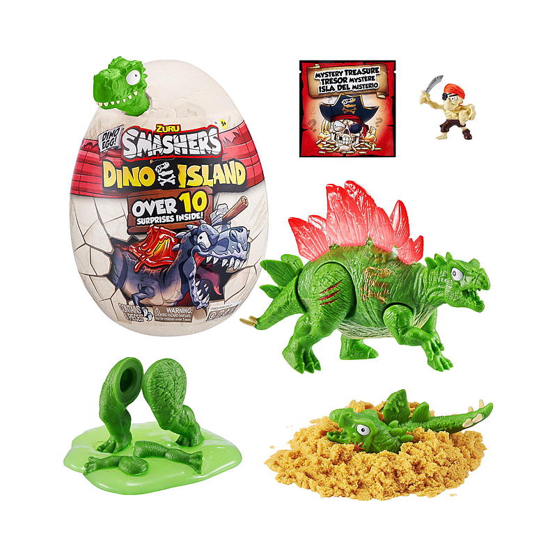 Smashers Smashers Mini Dino Island æg