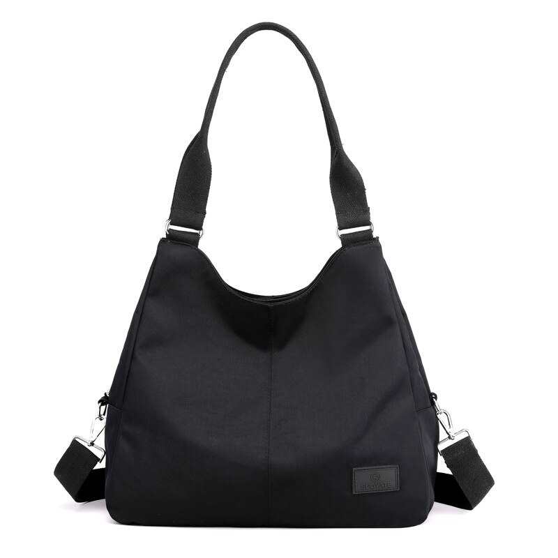 Borsa da donna leggera in nylon, borsa impermeabile, borsa a tracolla capiente, borsa a spalla per tutti i giorni